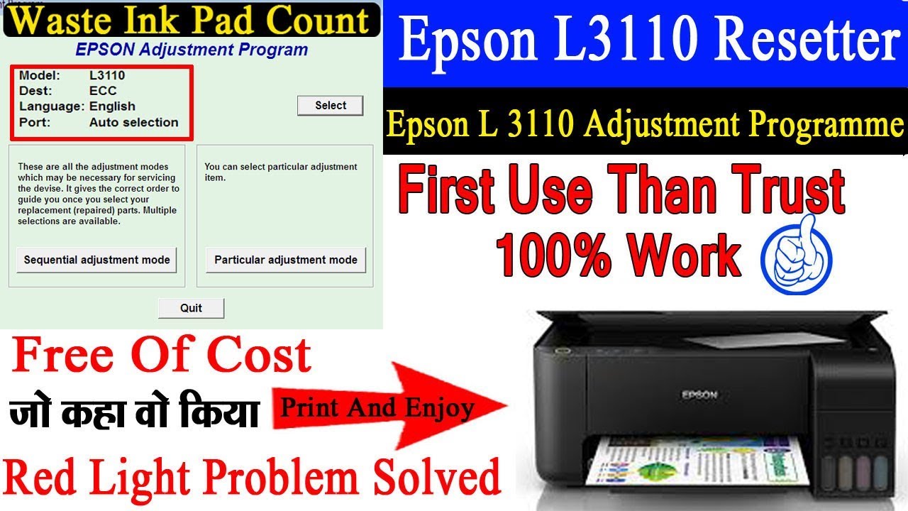 epson l310 ink pad resetter free download